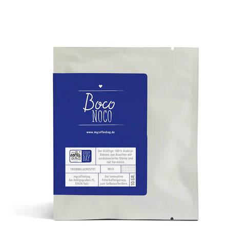 Den milda brasilianaren: Droppkaffepåse Boco Noco